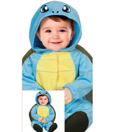 DISFRAZ DE TORTUGA AZUL BEBE