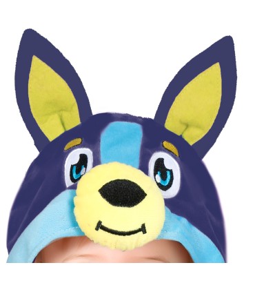DISFRAZ DE PERRITO AZUL BEBE