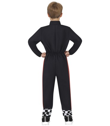 DISFRAZ DE PILOTO DE COCHES INFANTIL