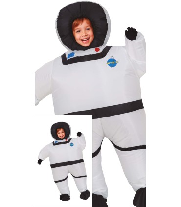 DISFRAZ DE ASTRONAUTA HINCHABLE 7-9 AÑOS