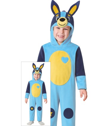 DISFRAZ DE PERRO AZUL 3-4 AÑOS