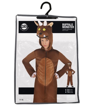DISFRAZ DE BUFALO MONSTRUO INFANTIL