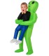 DISFRAZ ALIEN COGIDO HINCHABLE 10-12 AÑOS