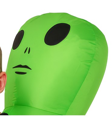 DISFRAZ ALIEN COGIDO HINCHABLE 10-12 AÑOS