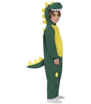 DISFRAZ DE DINOSAURIO VERDE INFANTIL