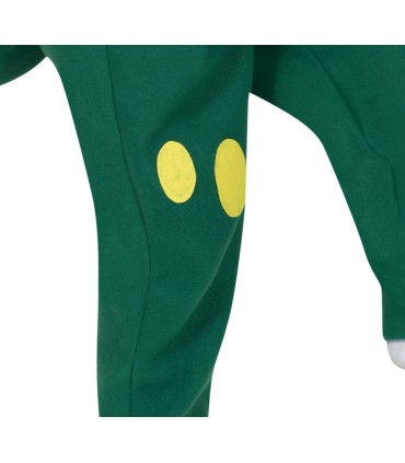 DISFRAZ DE DINOSAURIO VERDE INFANTIL