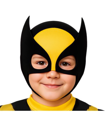 DISFRAZ DE HEROE AMARILLO INFANTIL