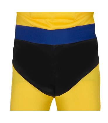 DISFRAZ DE HEROE AMARILLO INFANTIL