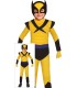 DISFRAZ DE HEROE AMARILLO INFANTIL