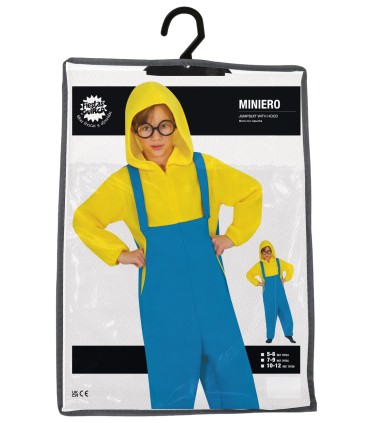 DISFRAZ DE MINIERO INFANTIL