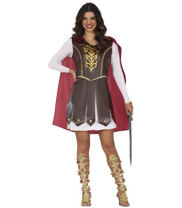 DISFRAZ DE GUERRERA ROMANA ADULTA
