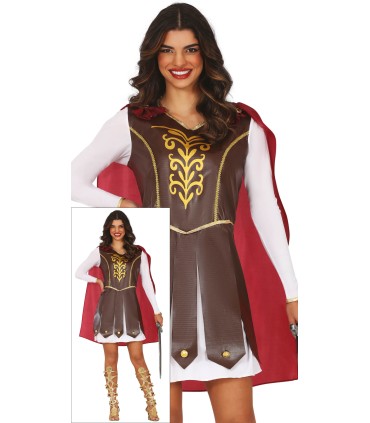 DISFRAZ DE GUERRERA ROMANA ADULTA