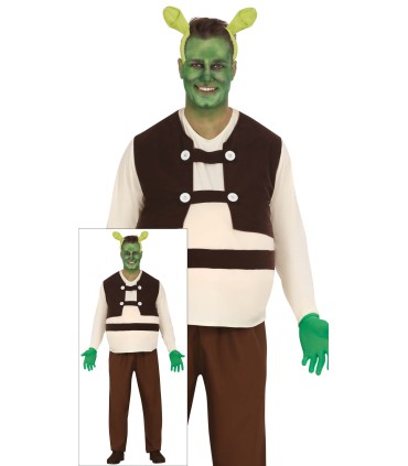 DISFRAZ DE MONSTRUO VERDE ADULTO