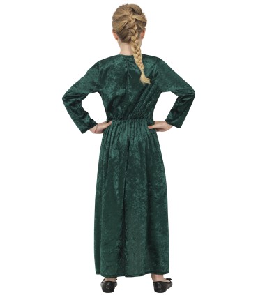 DISFRAZ DE REINA MEDIEVAL INFANTIL