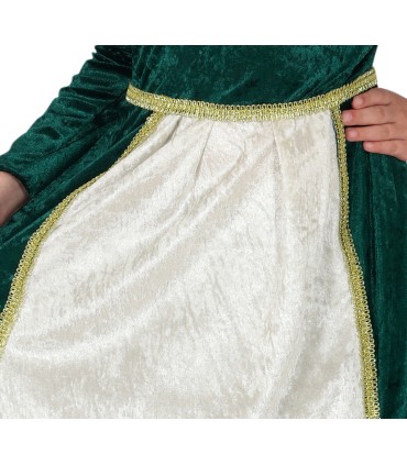 DISFRAZ DE REINA MEDIEVAL INFANTIL