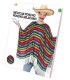 PONCHO MEXICANO MULTICOLOR ADULTO