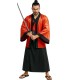 DISFRAZ DE KIMONO ROJO ADULTO