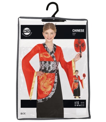 DISFRAZ DE CHINA INFANTIL