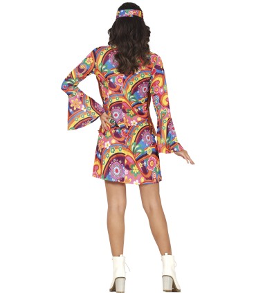 DISFRAZ DE HIPPIE ADULTA