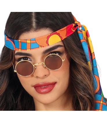 DISFRAZ DE HIPPIE FLOWER ADULTA