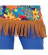 DISFRAZ DE HIPPIE FLOWER ADULTA