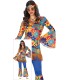DISFRAZ DE HIPPIE FLOWER ADULTA