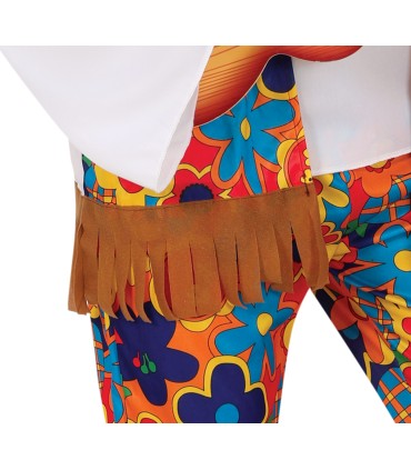 DISFRAZ DE HIPPIE FLOWER ADULTO