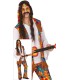 DISFRAZ DE HIPPIE FLOWER ADULTO