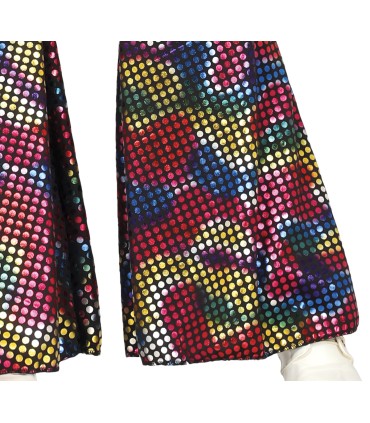 DISFRAZ DE DISCO BRILLO ADULTA