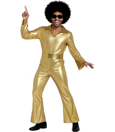 DISFRAZ DE DISCO ORO ADULTO