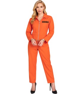 DISFRAZ DE CONVICTA ADULTA LARGO