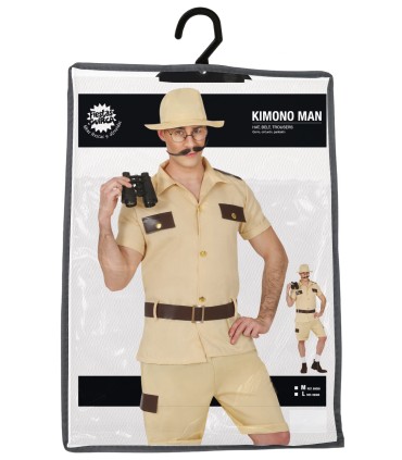 DISFRAZ DE SAFARI ADULTO