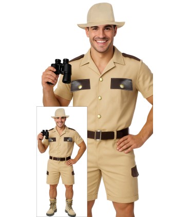 DISFRAZ DE SAFARI ADULTO
