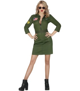 DISFRAZ DE PILOTO MUJER