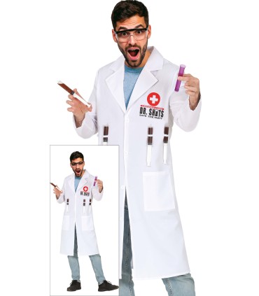 DISFRAZ DE DR. SHOTS ADULTO T-L