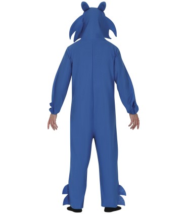DISFRAZ DE ERIZO AZUL ADULTO T-L