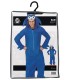 DISFRAZ DE ERIZO AZUL ADULTO T-L