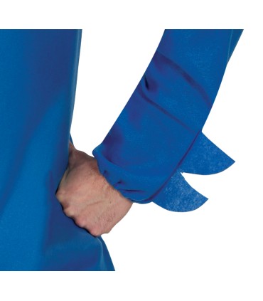 DISFRAZ DE ERIZO AZUL ADULTO T-L