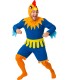 DISFRAZ DE GALLO AZUL ADULTO