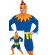 DISFRAZ DE GALLO AZUL ADULTO