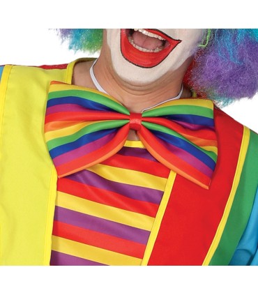 DISFRAZ DE PAYASO MULTICOLOR ADULTO