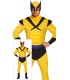 DISFRAZ DE SUPER HEROE AMARILLO ADULTO