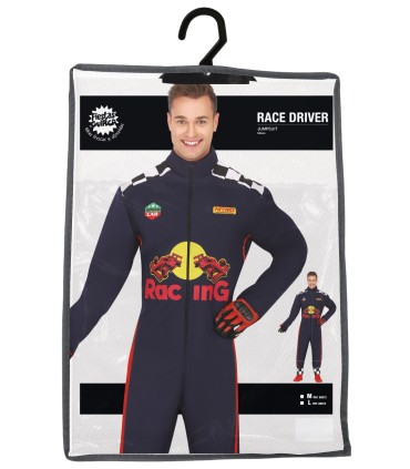 DISFRAZ DE PILOTO DE COCHES ADULTO