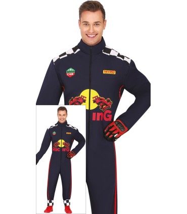 DISFRAZ DE PILOTO DE COCHES ADULTO