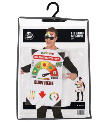 DISFRAZ DE MAQUINA ELECTRICA ADULTO