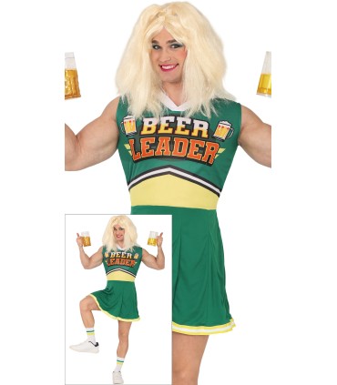 DISFRAZ DE BEERLEADER ADULTO