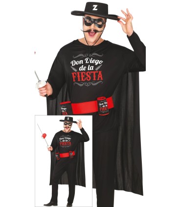 DISFRAZ DE DON DIEGO DE LA FIESTA ADULTO
