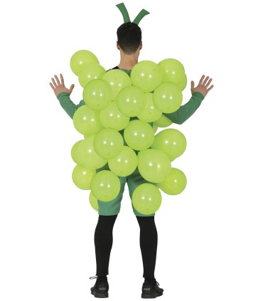 DISFRAZ DE RACIMO UVAS ADULTO T-L
