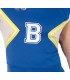 DISFRAZ DE CHEERLEADER AZUL ADULTO