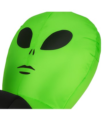 DISFRAZ ALIEN COGIDO ADULTO T-L